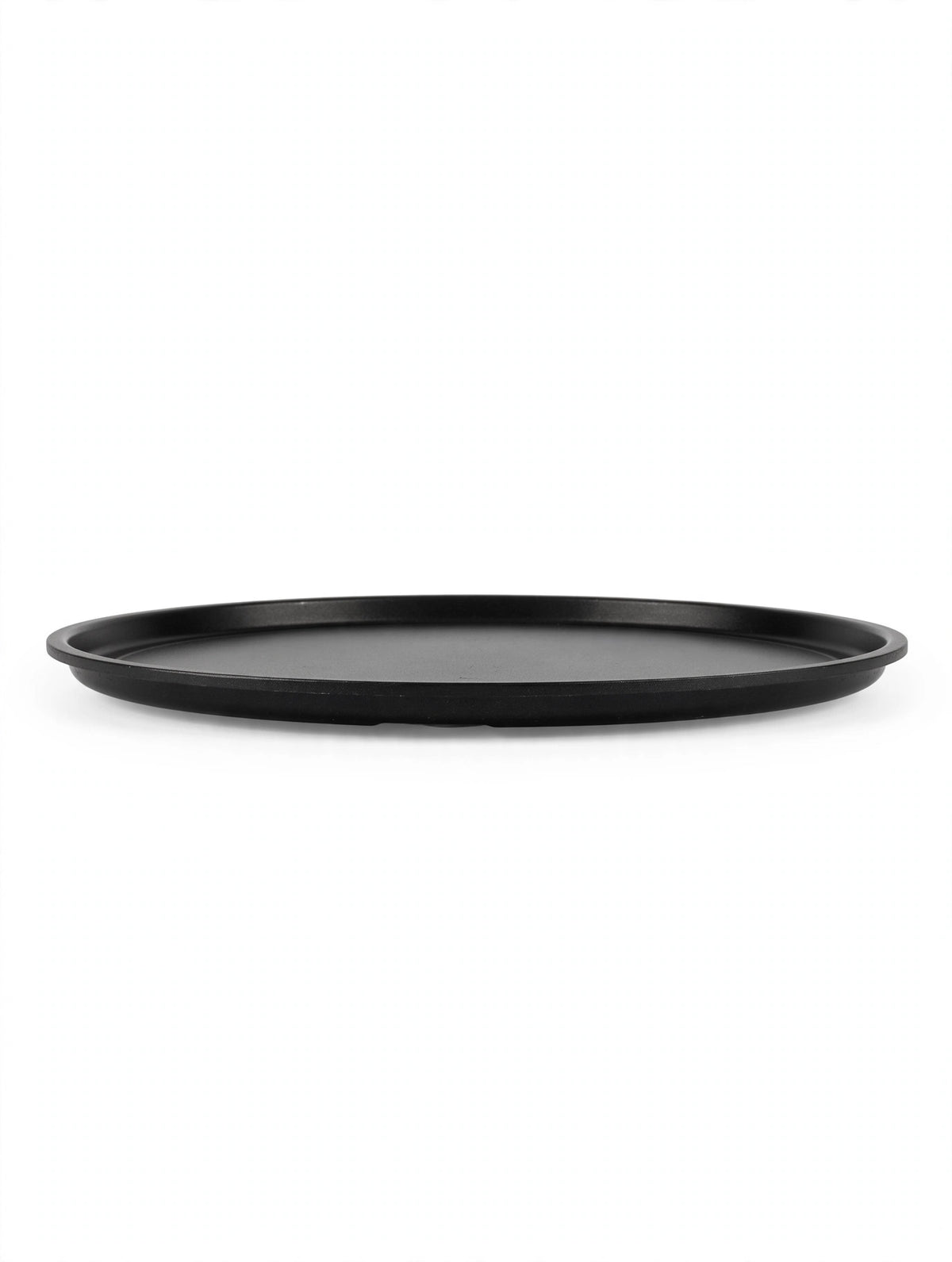 Side profile showing the thin flat design of the commercial grill plate